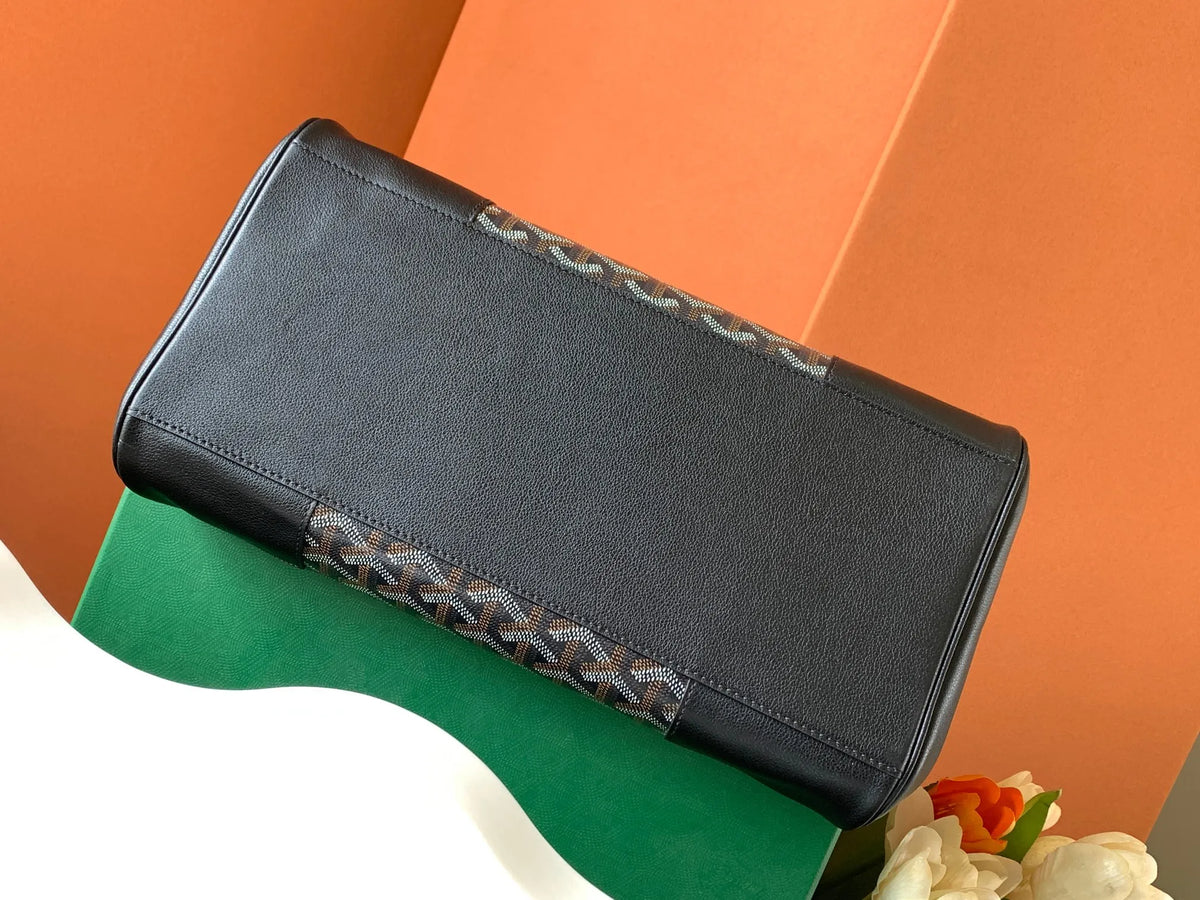 Goyard Saigon Tote Bag Coated Canvas Leather