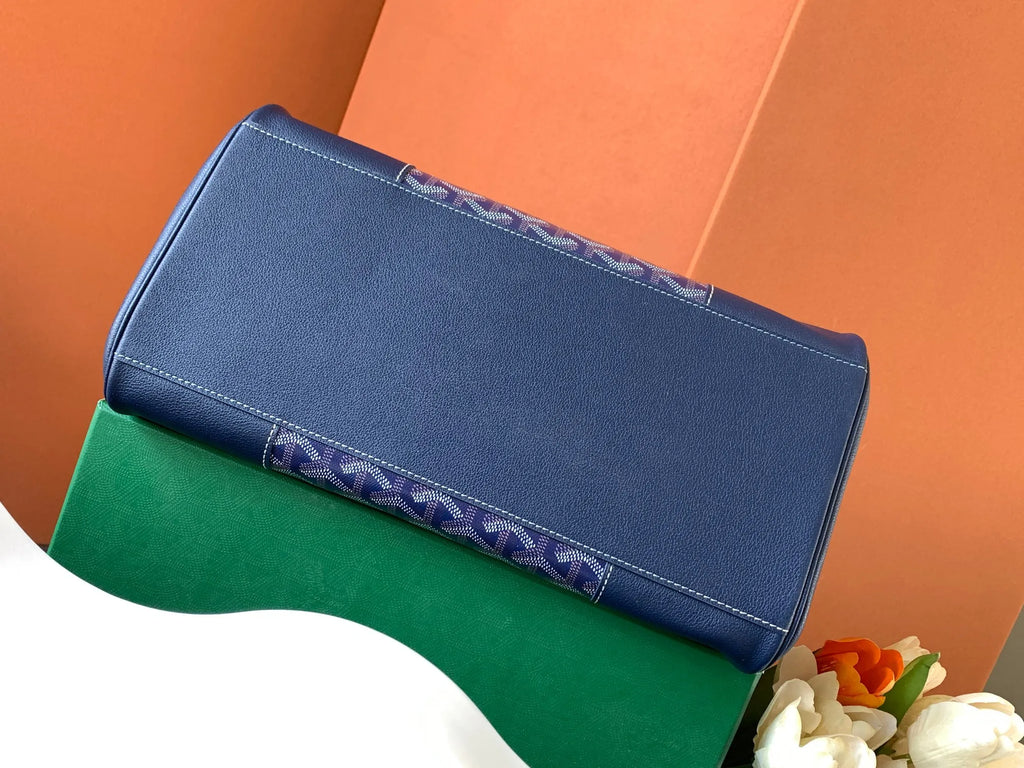 Goyard Saigon Tote Bag Coated Canvas Leather 757877