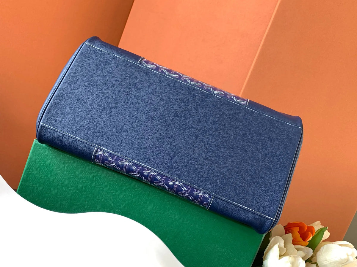 Goyard Saigon Tote Bag Coated Canvas Leather 757877