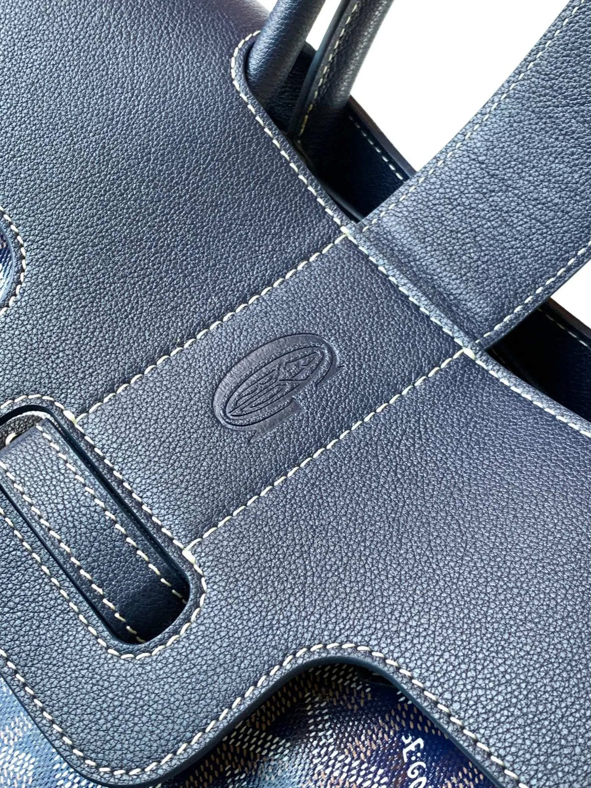 Goyard Saigon Tote Bag Coated Canvas Leather 757877