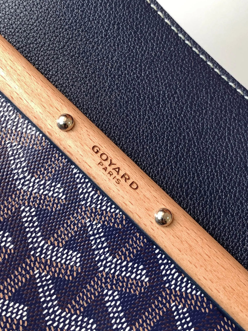 Goyard Saigon Tote Bag Coated Canvas Leather 757877