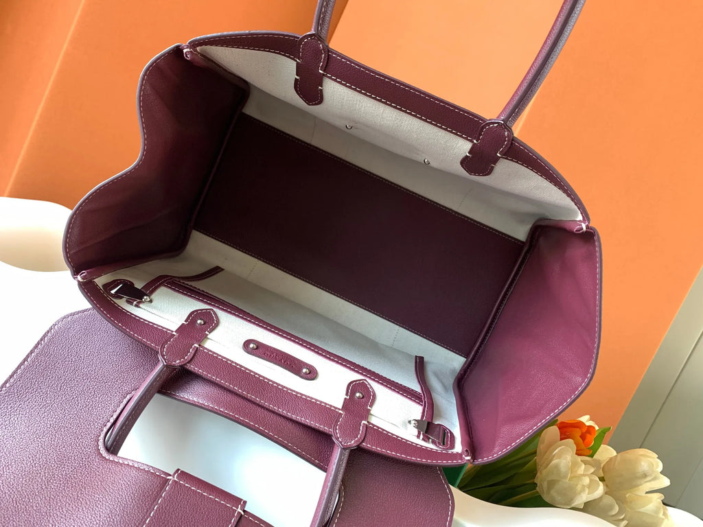 Goyard Saigon Tote Bag Coated Canvas Leather 757882