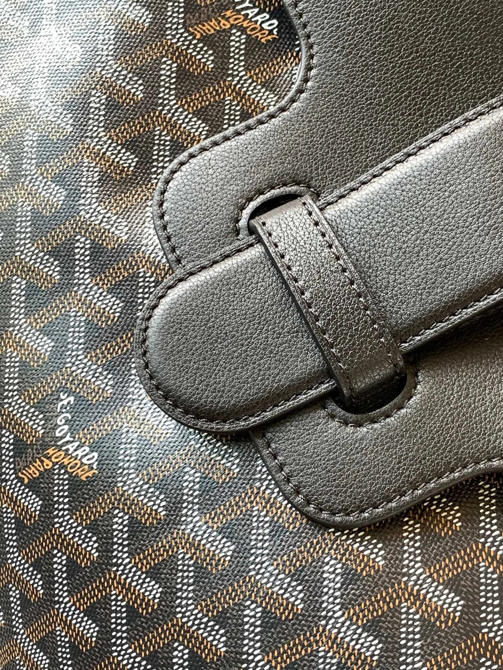 Goyard Saigon Tote Bag Coated Canvas Leather