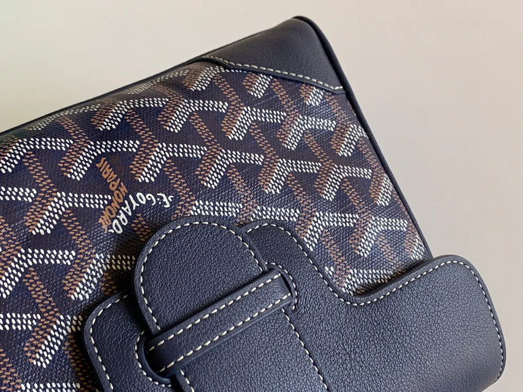 Goyard Saigon Tote Bag Coated Canvas Leather 8005680