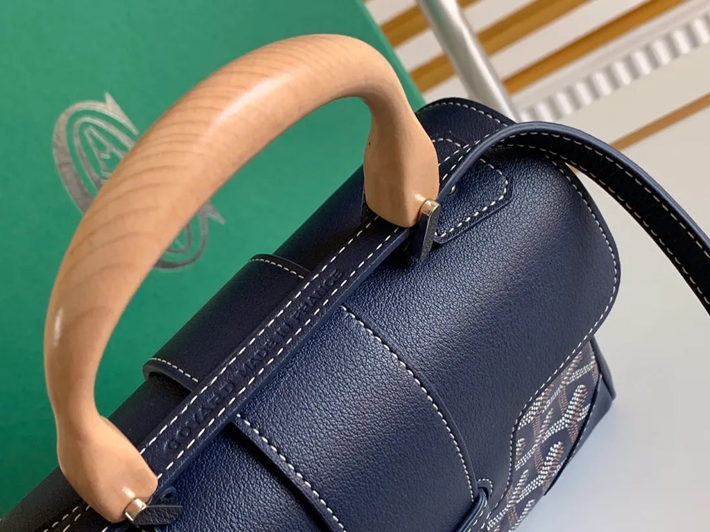 Goyard Saigon Tote Bag Coated Canvas Leather 8005680