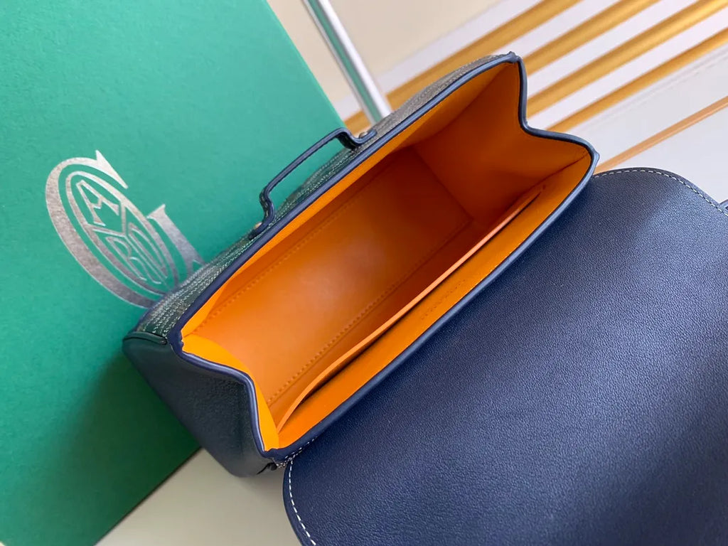 Goyard Saigon Tote Bag Coated Canvas Leather 8005680