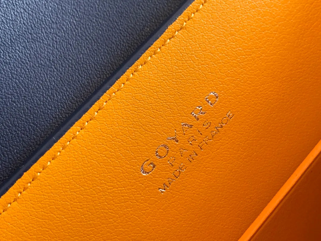 Goyard Saigon Tote Bag Coated Canvas Leather 8005680