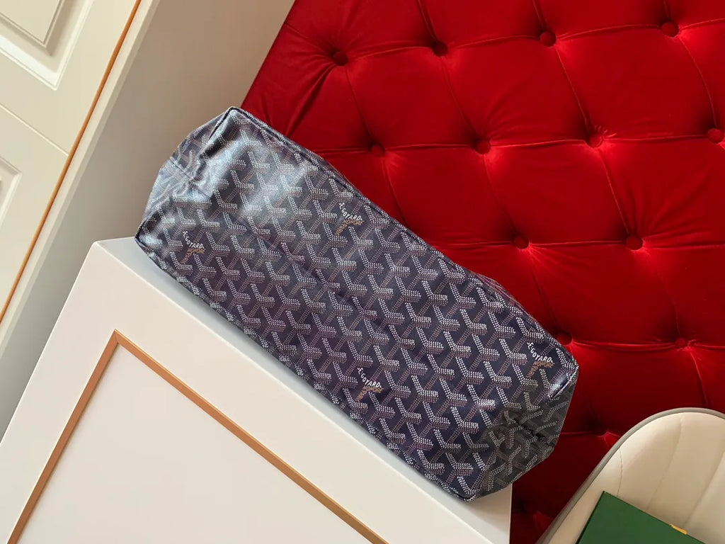Goyard Saint Louis Tote Bag Coated Canvas Leather 8001