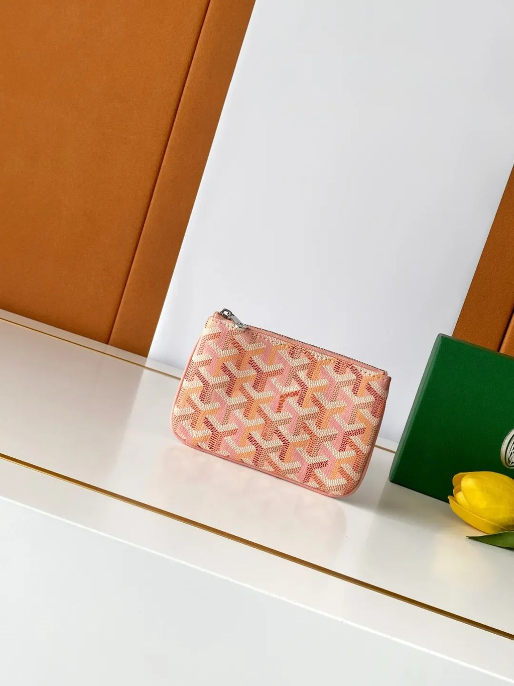 Goyard Senat Nano Key Pouch Coated Canvas 8516