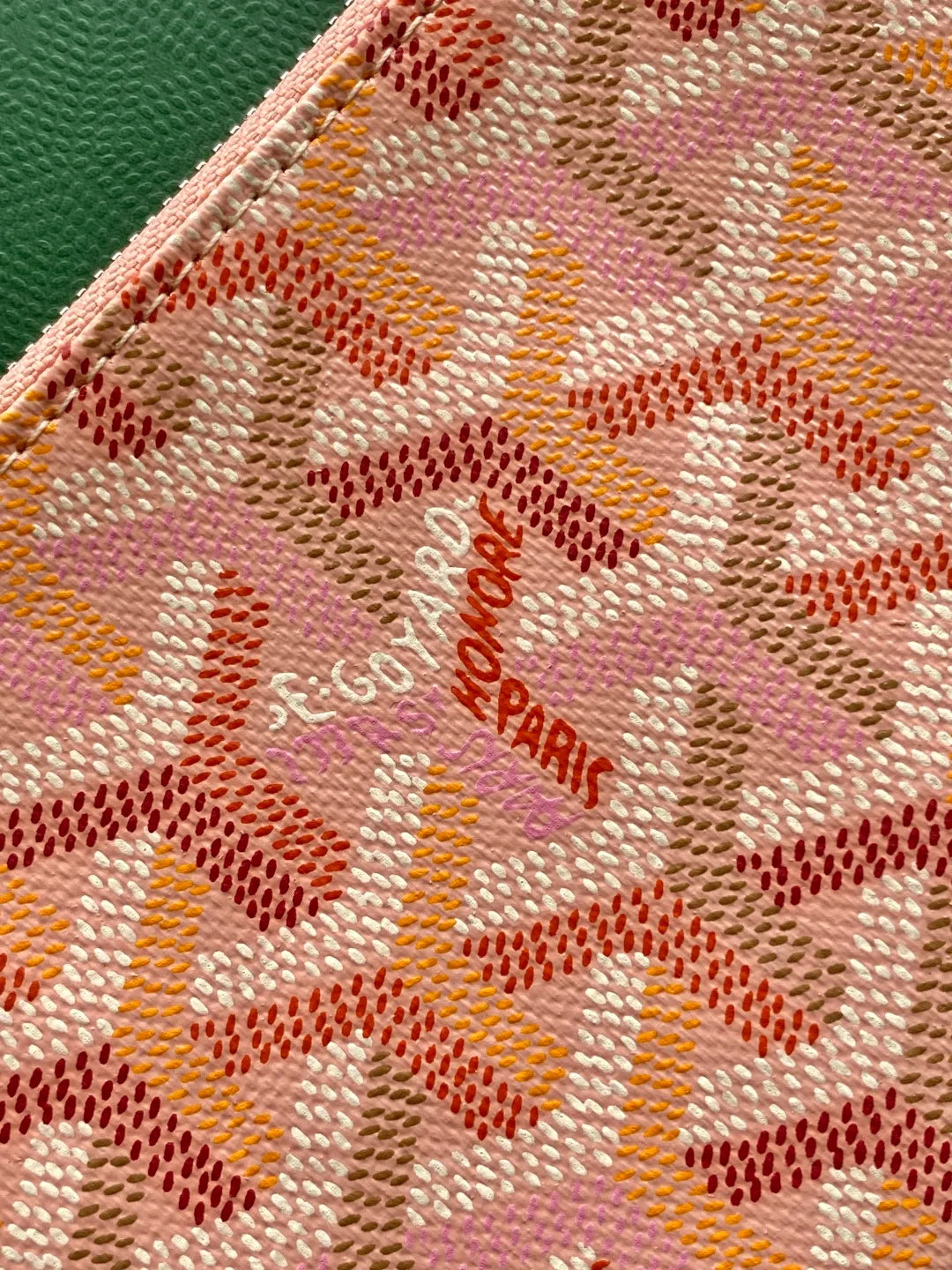 Goyard Senat Nano Key Pouch Coated Canvas 8516