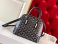 Goyard Vendome Bag Coated Canvas Leather 8036
