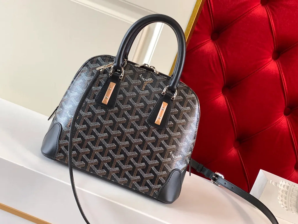 Goyard Vendome Bag Coated Canvas Leather 8036