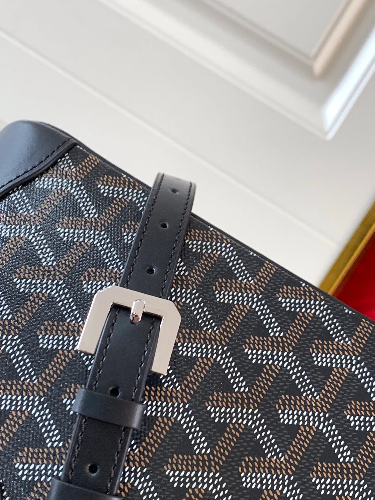 Goyard Vendome Bag Coated Canvas Leather 8036