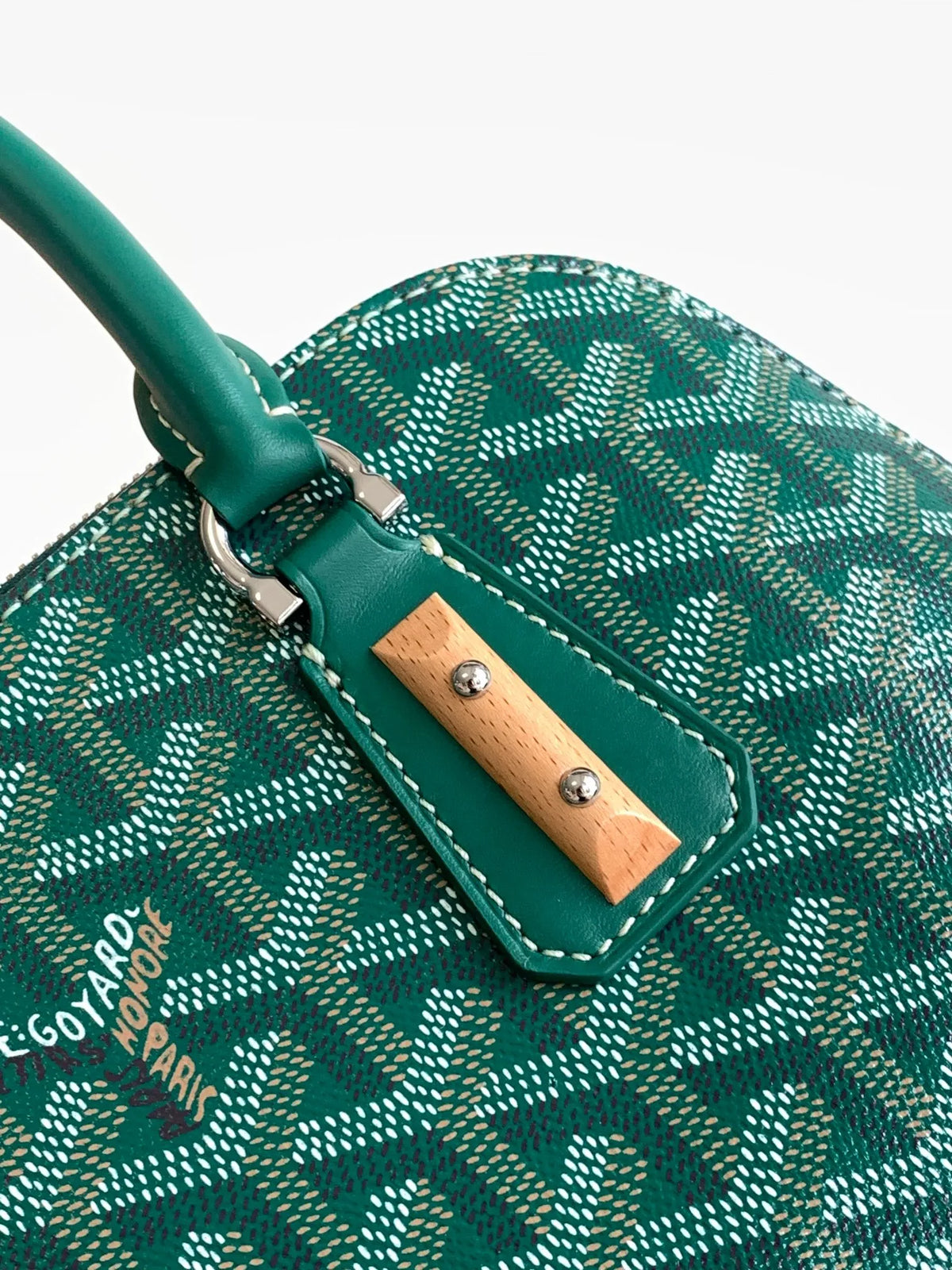 Goyard Vendome Bag Coated Canvas Leather 8820