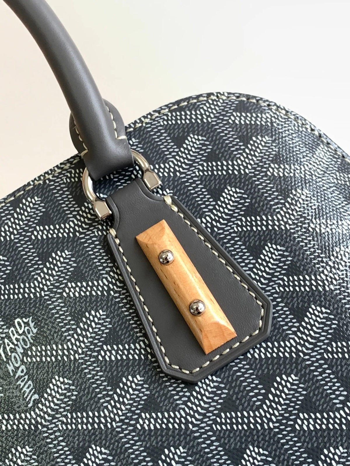 Goyard Vendome Bag Coated Canvas Leather 8820