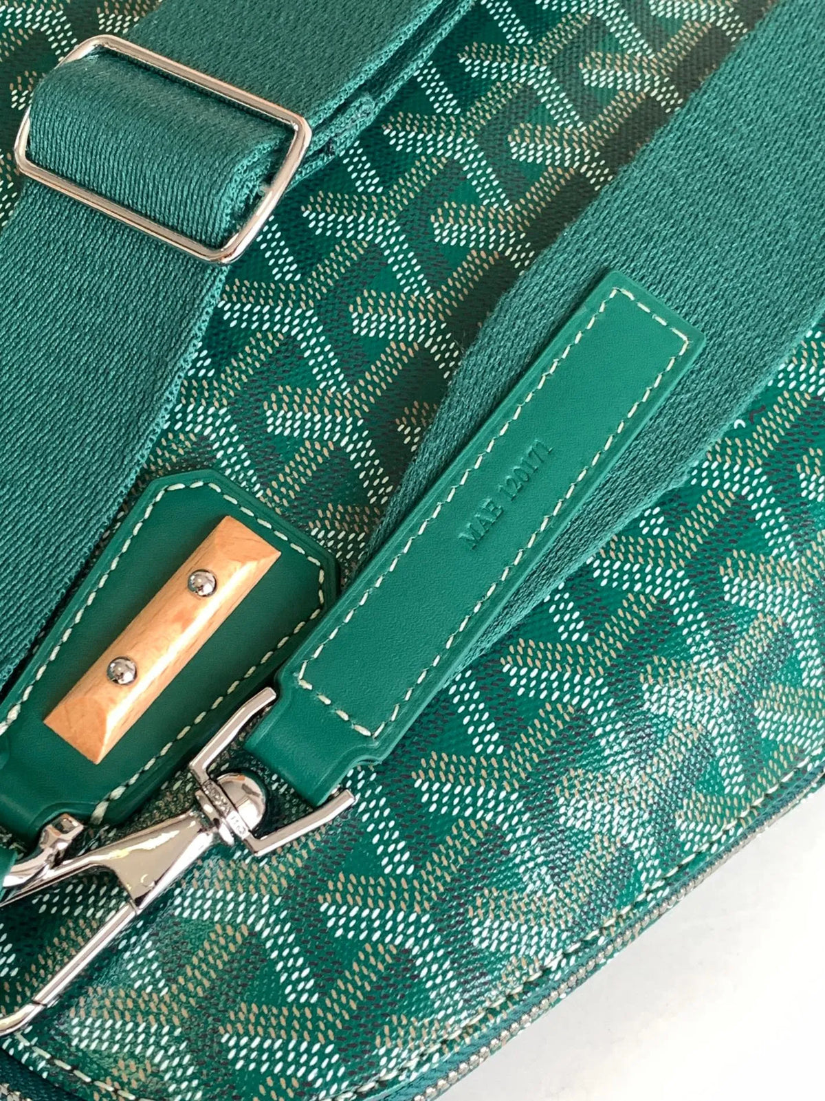 Goyard Vendome Bag Coated Canvas Leather 8820