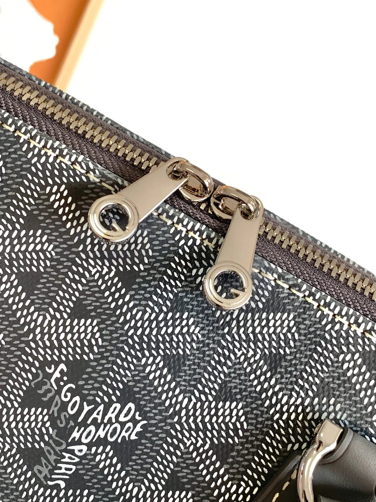 Goyard Vendome Bag Coated Canvas Leather 8820