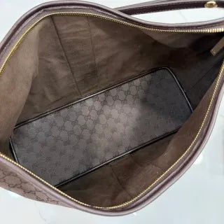 GG Coated Canvas 15.6 in Shoulder Bag A008NS
