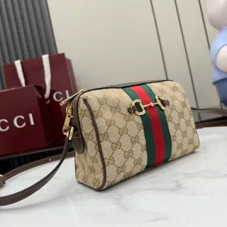 Primavera GG Canvas 8.7 in Camera Bag A008PZ