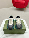 Gucci Unisex Chunky Dad Sneakers Calfskin Leather