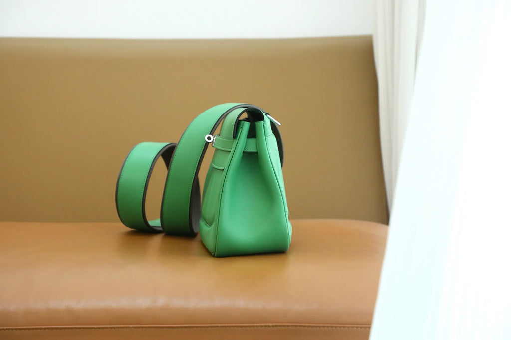 Hermès Berline Mini Swift Leather Handbag Black