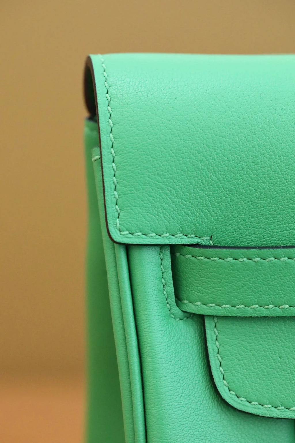 Hermès Berline Mini Swift Leather Handbag Black