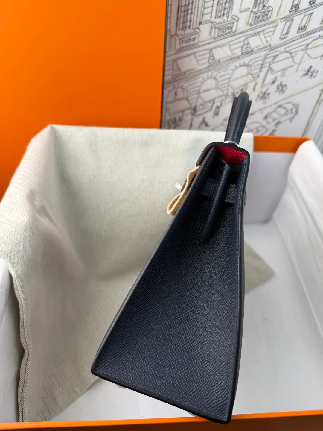 Hermès Kelly 25 Epsom Leather Handbag