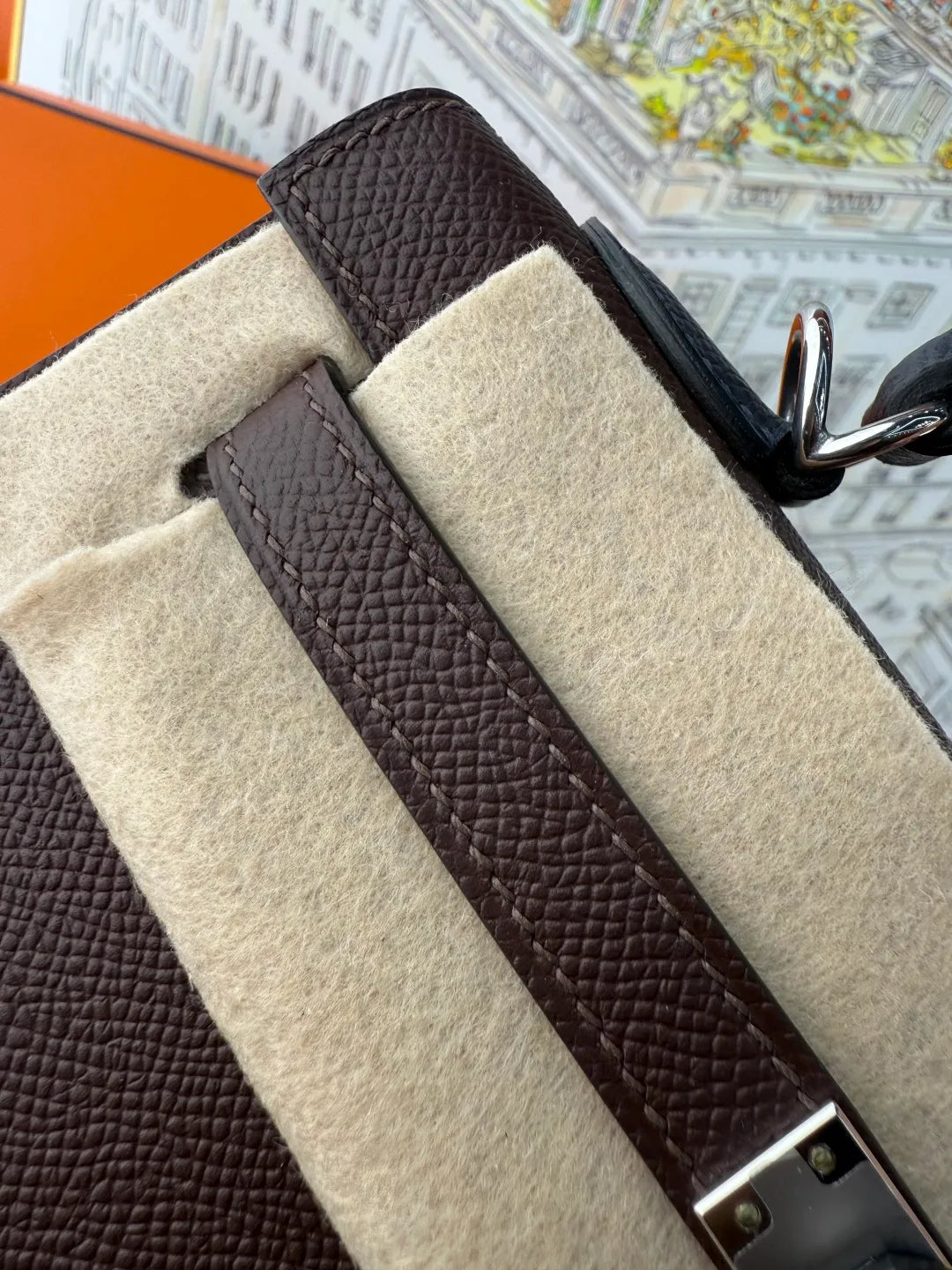 Hermès Kelly 25 Epsom Leather Handbag