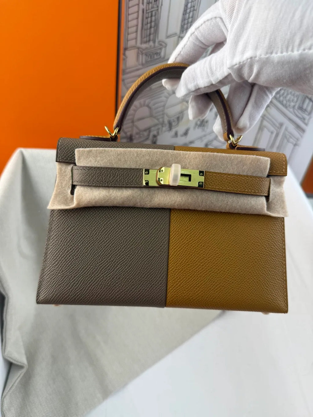 Hermès Kelly II 19 Epsom Leather Handbag