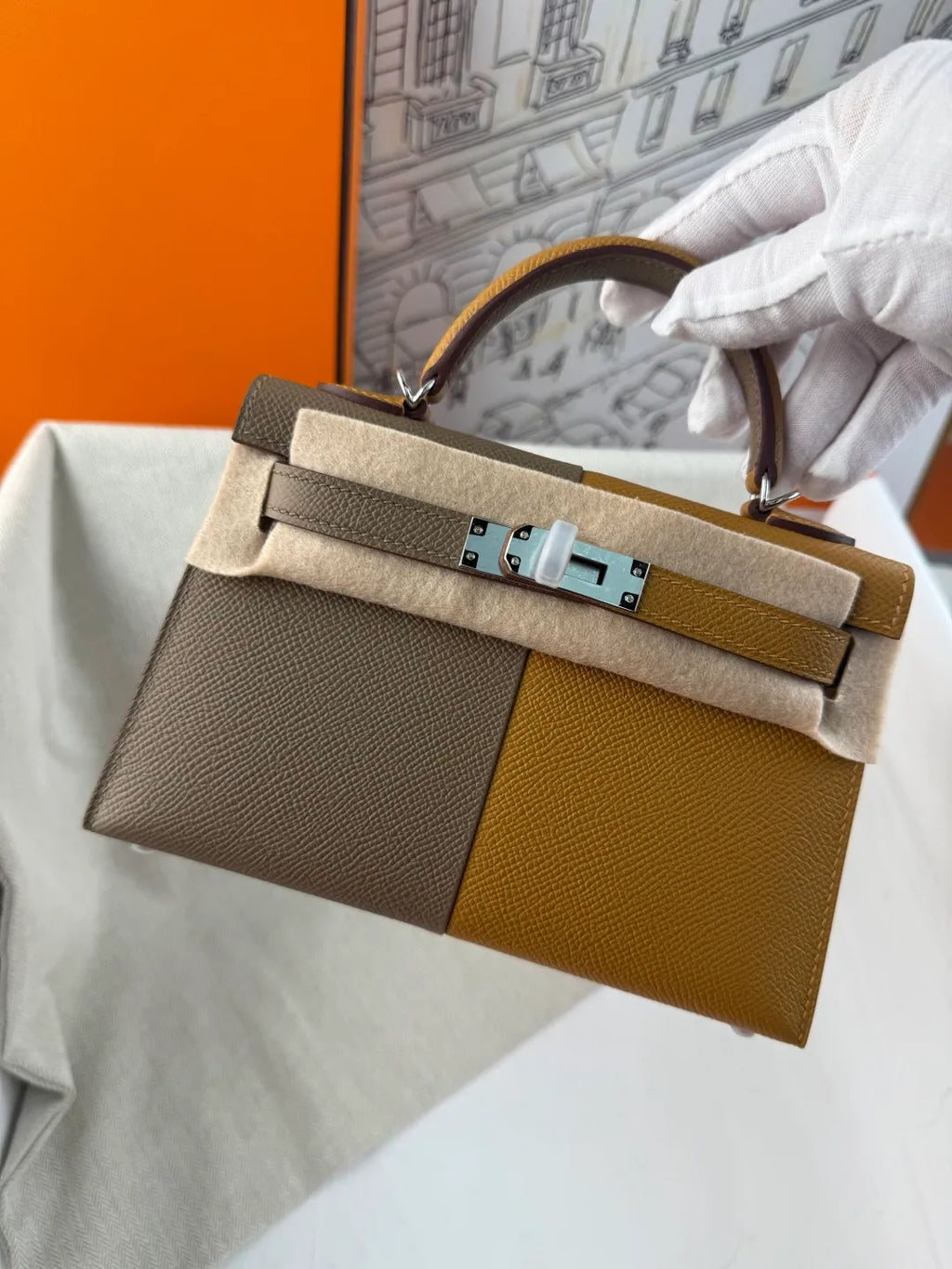 Hermès Kelly II 19 Epsom Leather Handbag