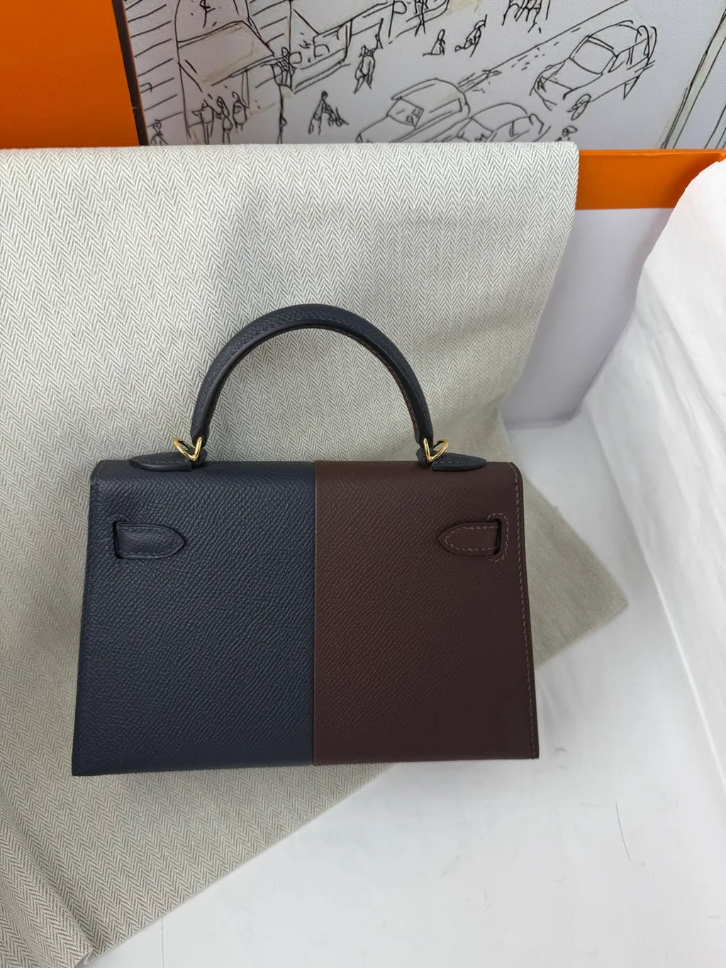 Hermès Kelly II 19 Epsom Leather Handbag