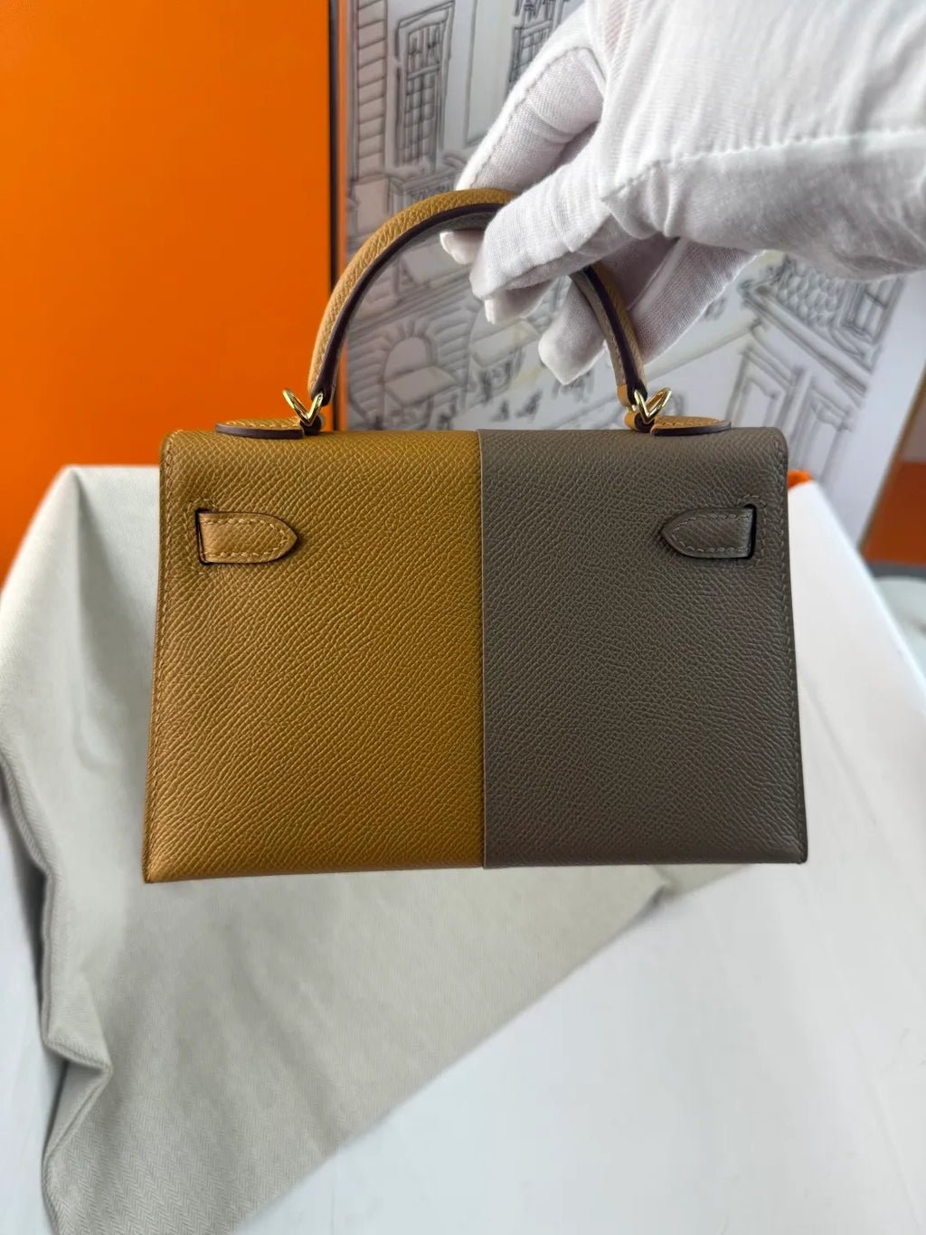 Hermès Kelly II 19 Epsom Leather Handbag