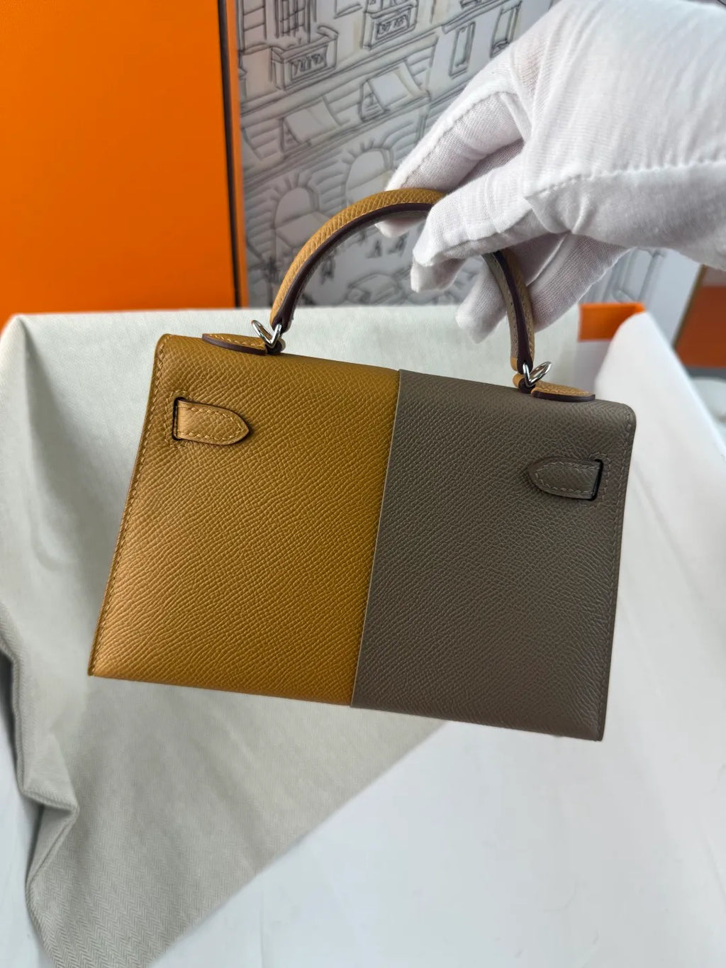 Hermès Kelly II 19 Epsom Leather Handbag