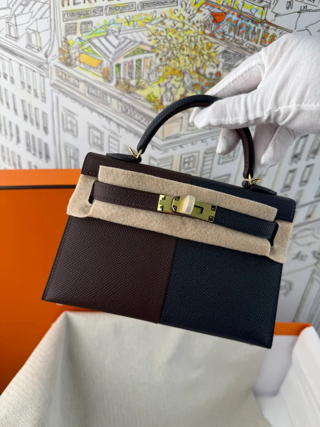 Hermès Kelly II 19 Epsom Leather Handbag