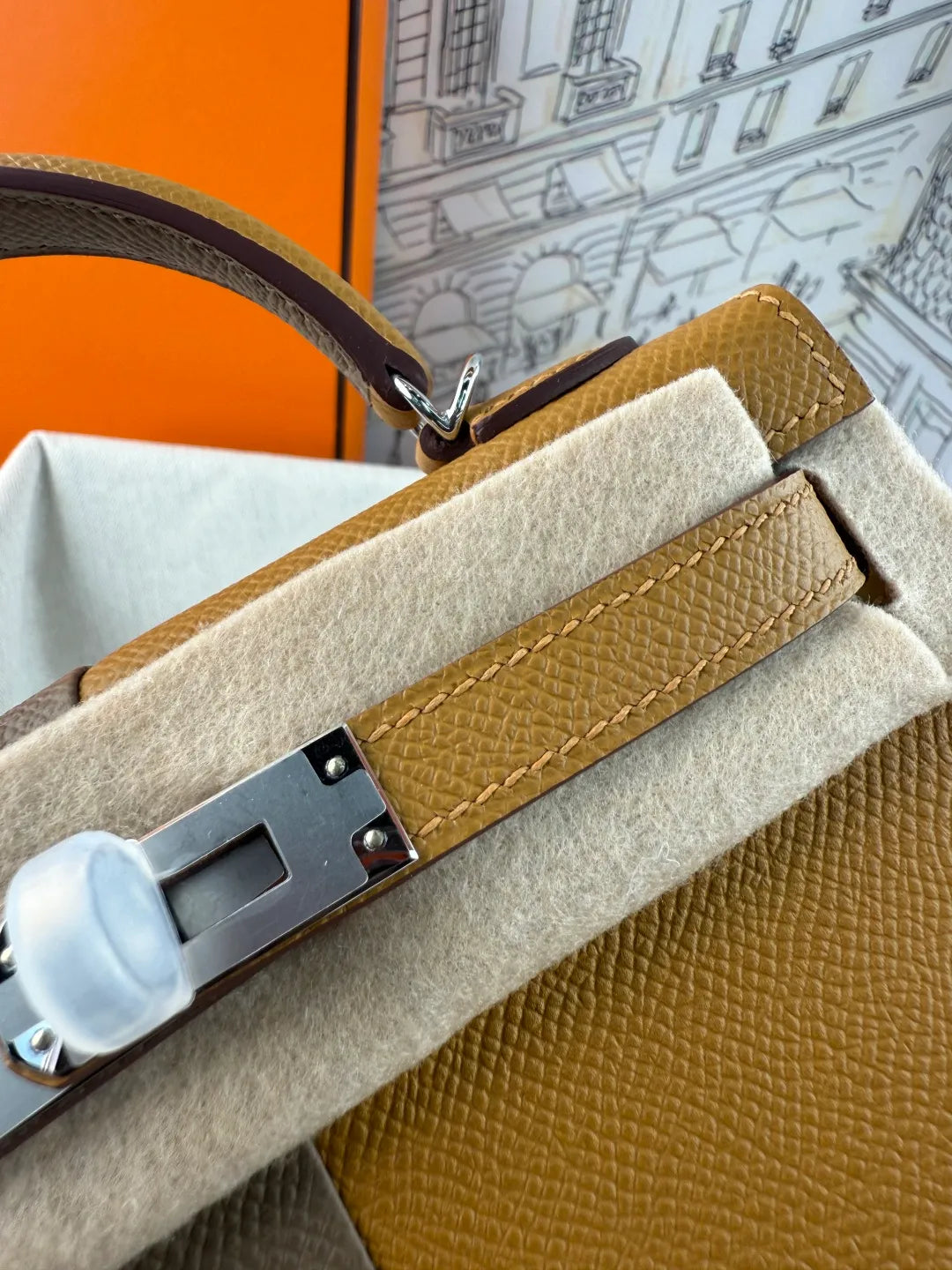 Hermès Kelly II 19 Epsom Leather Handbag