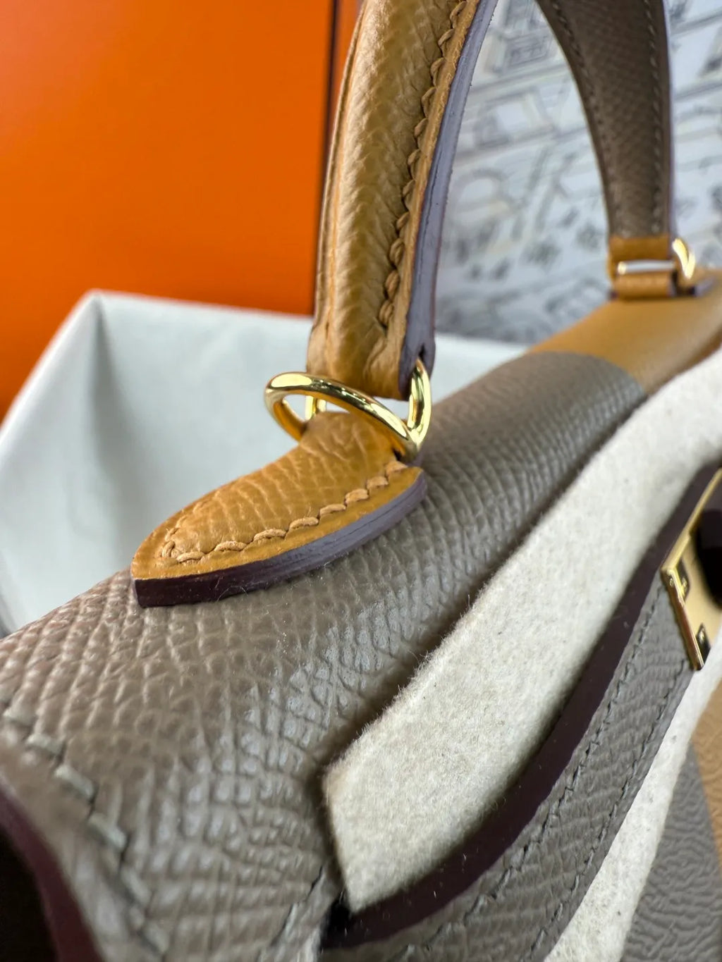 Hermès Kelly II 19 Epsom Leather Handbag