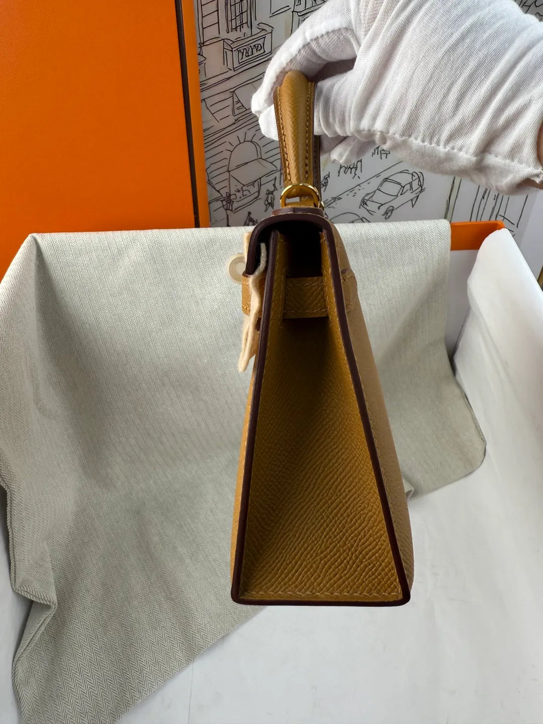 Hermès Kelly II 19 Epsom Leather Handbag