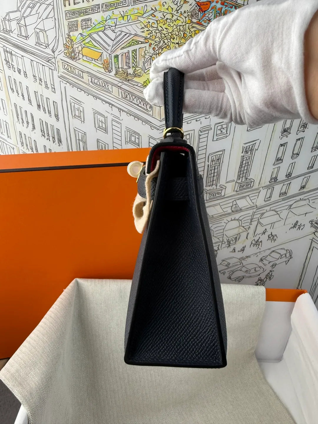 Hermès Kelly II 19 Epsom Leather Handbag