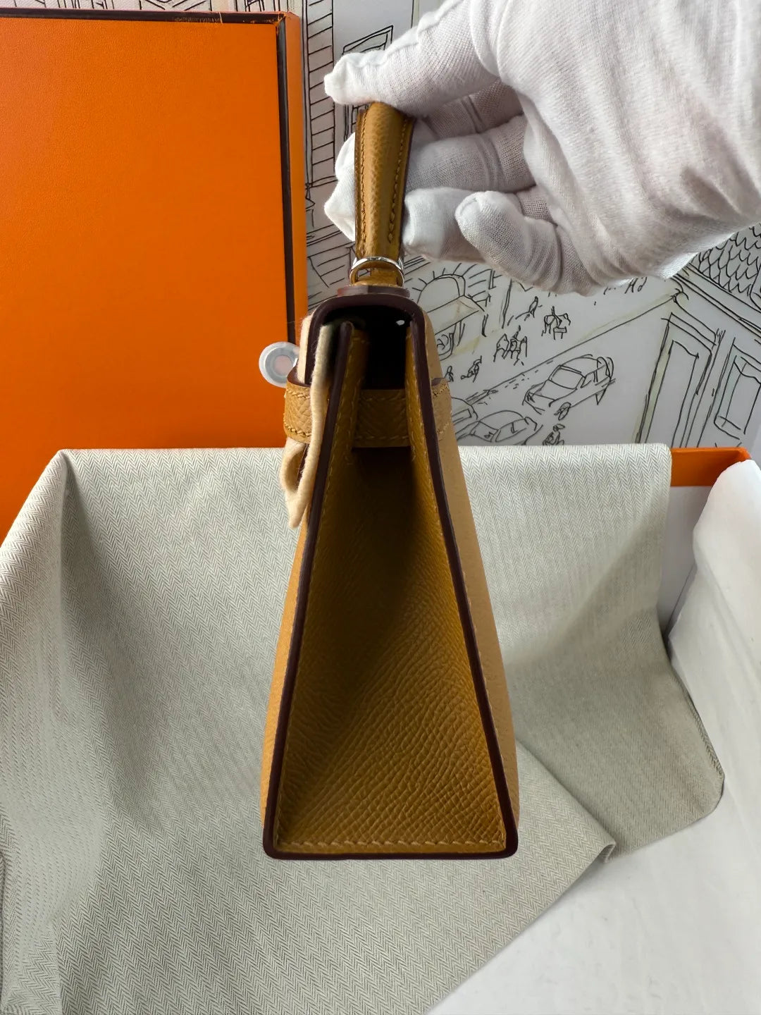 Hermès Kelly II 19 Epsom Leather Handbag