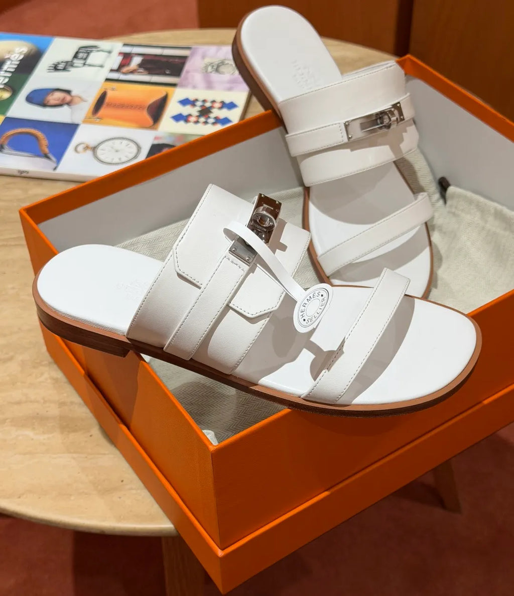 Hermes Nina Sandals Calfskin Leather 332906