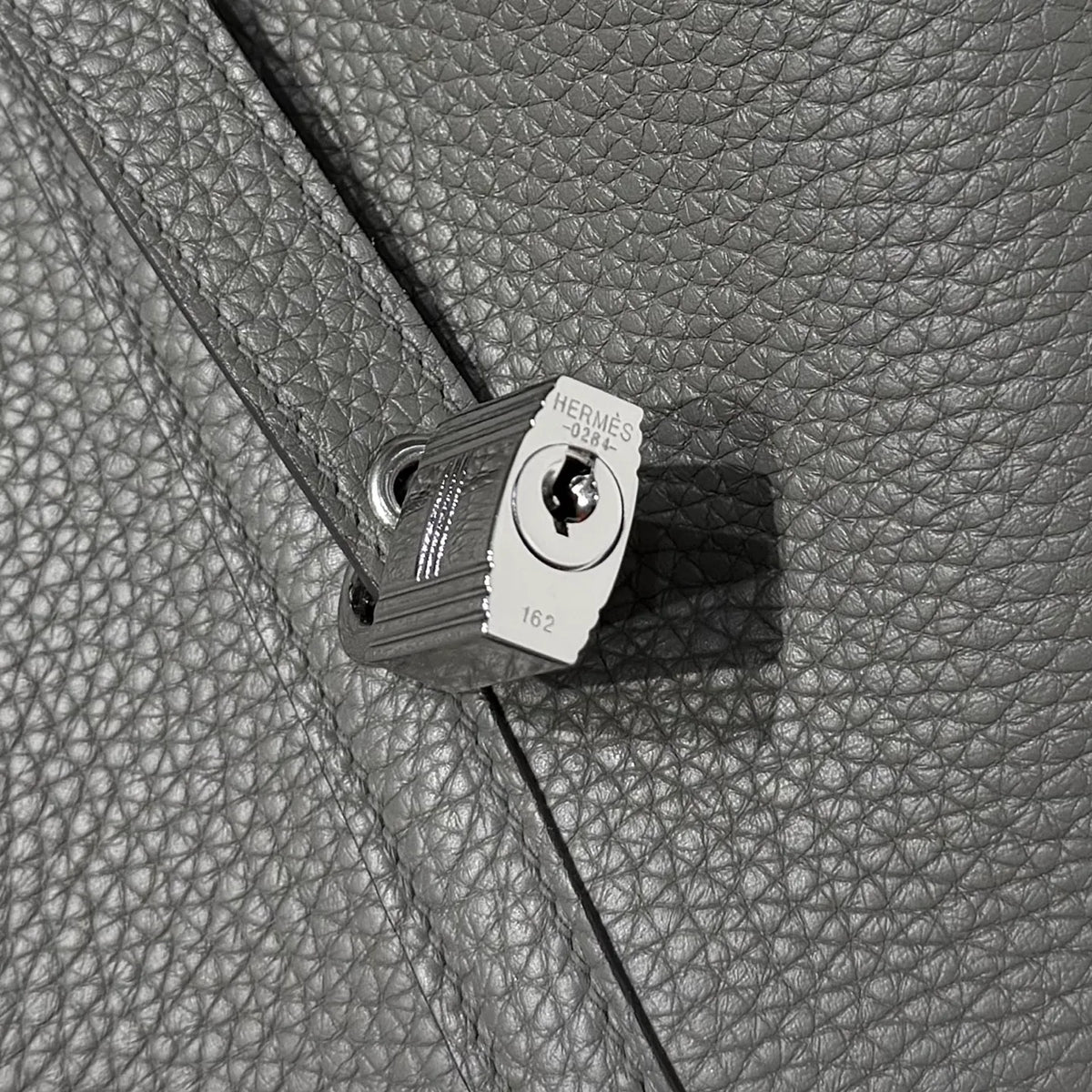 Hermes Picotin 18 TC Tote Bag Gris Meyer