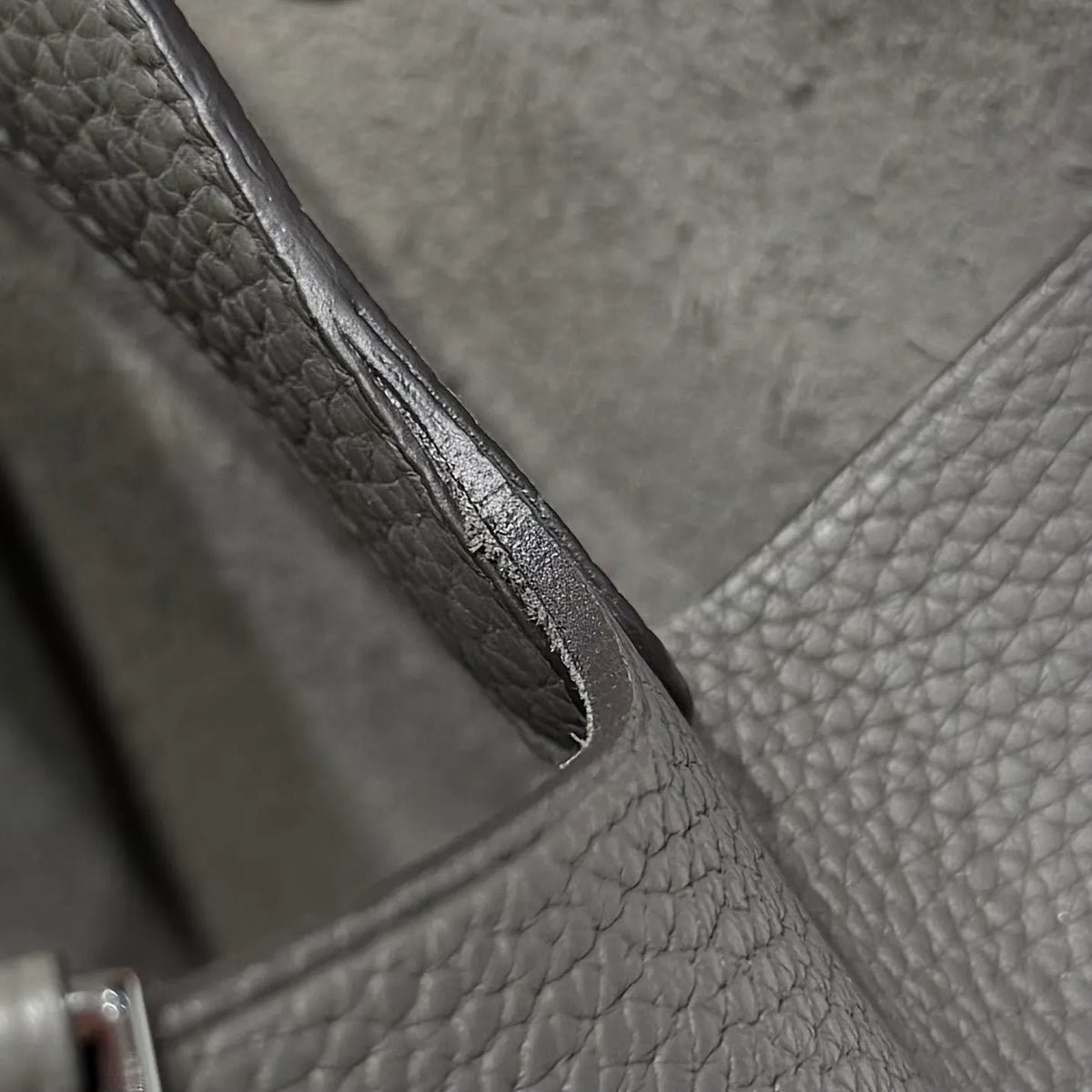 Hermes Picotin 18 TC Tote Bag Gris Meyer