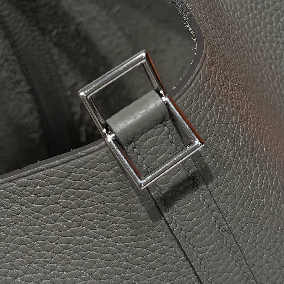 Hermes Picotin 18 TC Tote Bag Gris Meyer