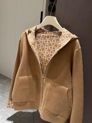 Hermès Women's Chaine d'Ancre Jacquard Knit Jacket