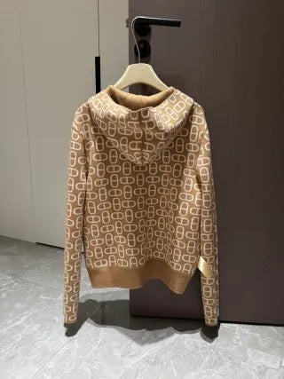 Hermès Women's Chaine d'Ancre Jacquard Knit Jacket
