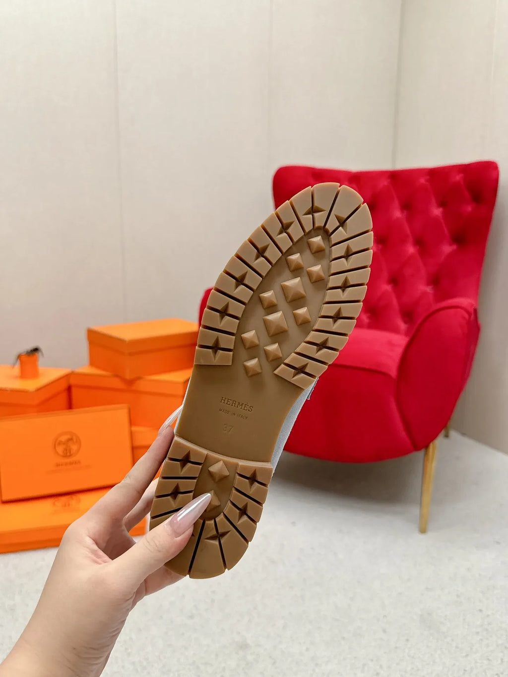 Hermès Women's Faubourg Buckle Platform Loafers