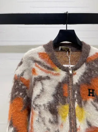 Hermès Women's Gradient Knit Cardigan