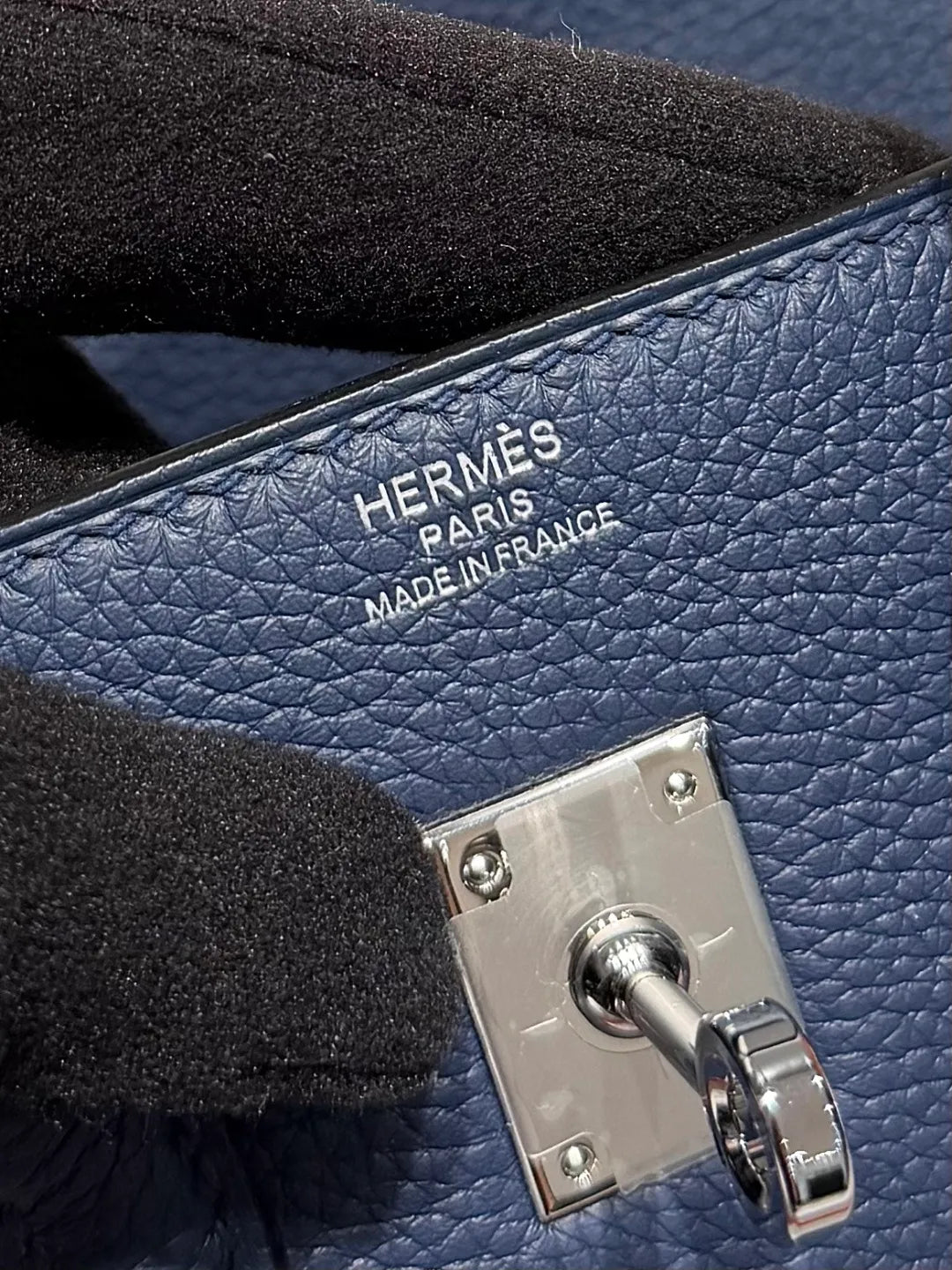 Hermès Women's Handbag 25 Sapphire Blue