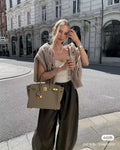 Hermès Women's Handbag Alpha Beige