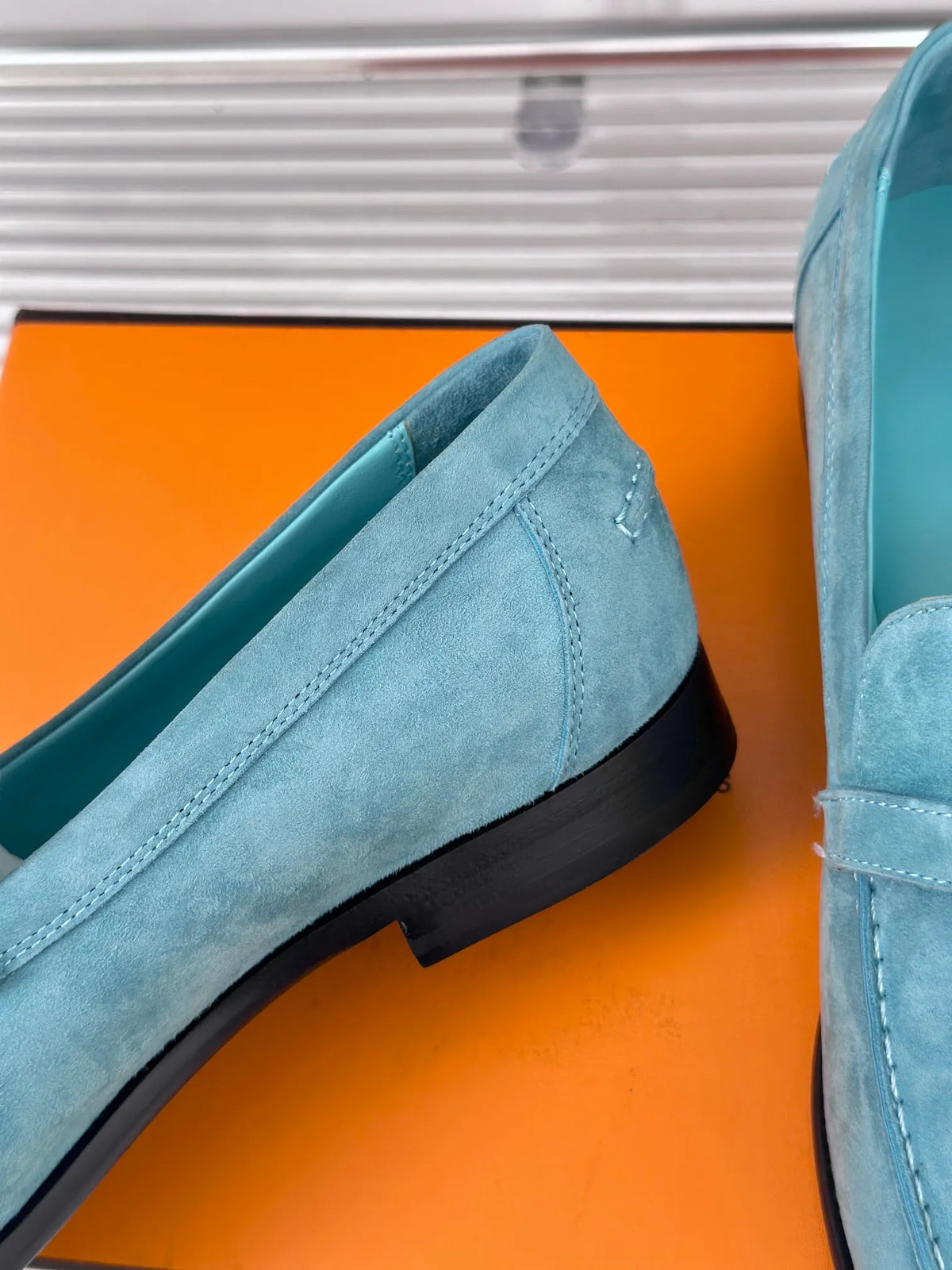Hermès Women's Kelly Buckle Leather Loafers